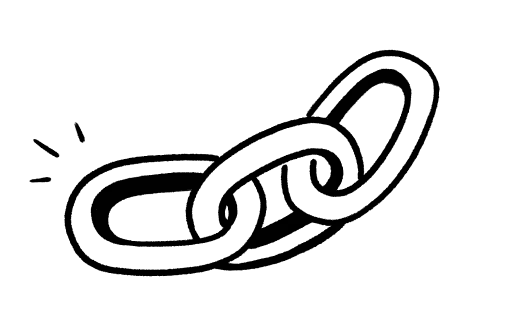 An illustration of a chain